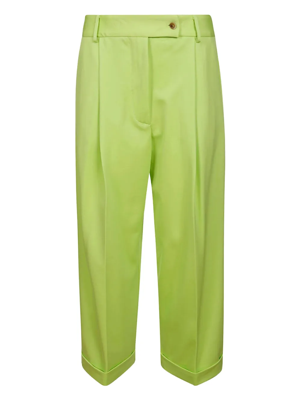 Плиссированные брюки прямого кроя Liviana Conti, зеленый
Плиссированные брюки прямого кроя Liviana Conti, зеленый