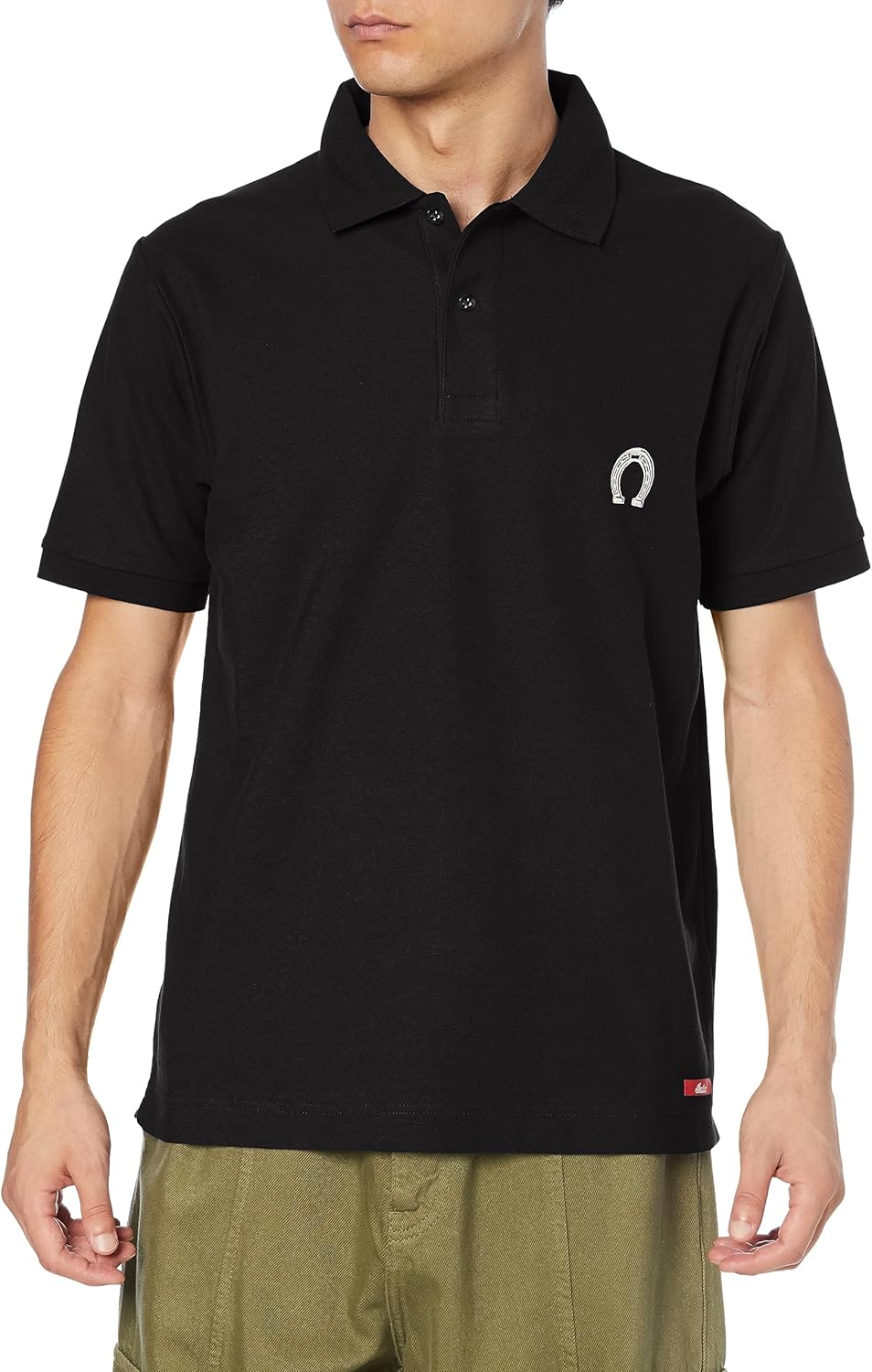 Поло-рубашка Indian Dry Pique, в форме подковы, черный
Поло-рубашка Indian Dry Pique, в форме подковы, черный