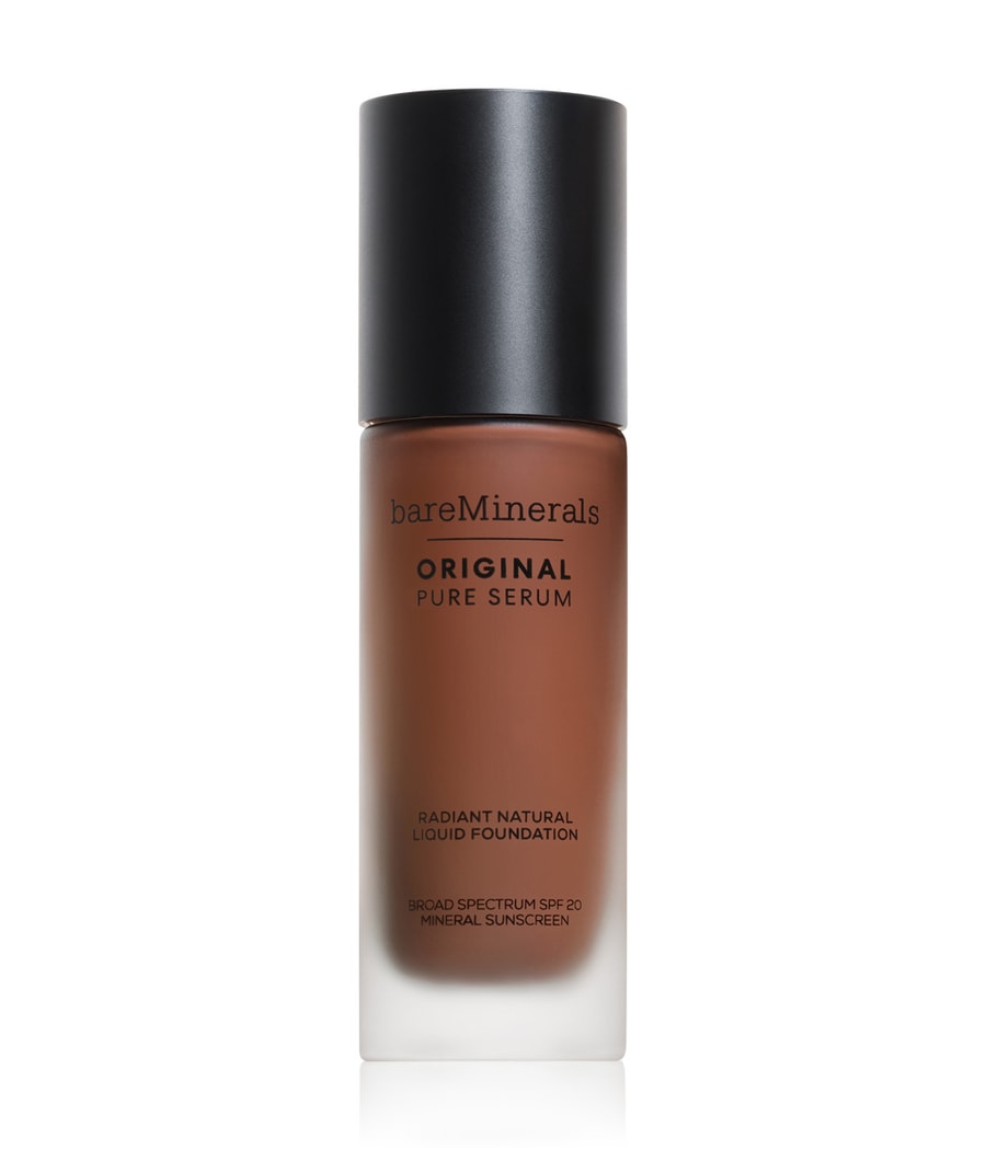 Жидкая основа bareMinerals Original Pure Serum Radiant Natural Liquid Foundation, Nr. 6 - Deep Cool, 30 ml
Жидкая основа bareMinerals Original Pure Serum Radiant Natural Liquid Foundation, Nr. 6 - Deep Cool, 30 ml