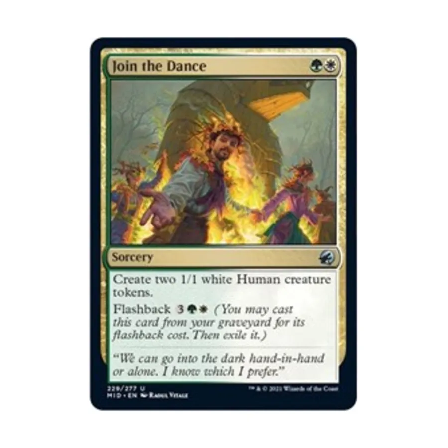 CCG Присоединяйтесь к танцу (U), MTG - Innistrad - Midnight Hunt
CCG Присоединяйтесь к танцу (U), MTG - Innistrad - Midnight Hunt