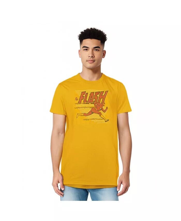 Мужская футболка DC Comics Speed Lines с коротким рукавом для взрослых Flash, золотой
Мужская футболка DC Comics Speed Lines с коротким рукавом для взрослых Flash, золотой