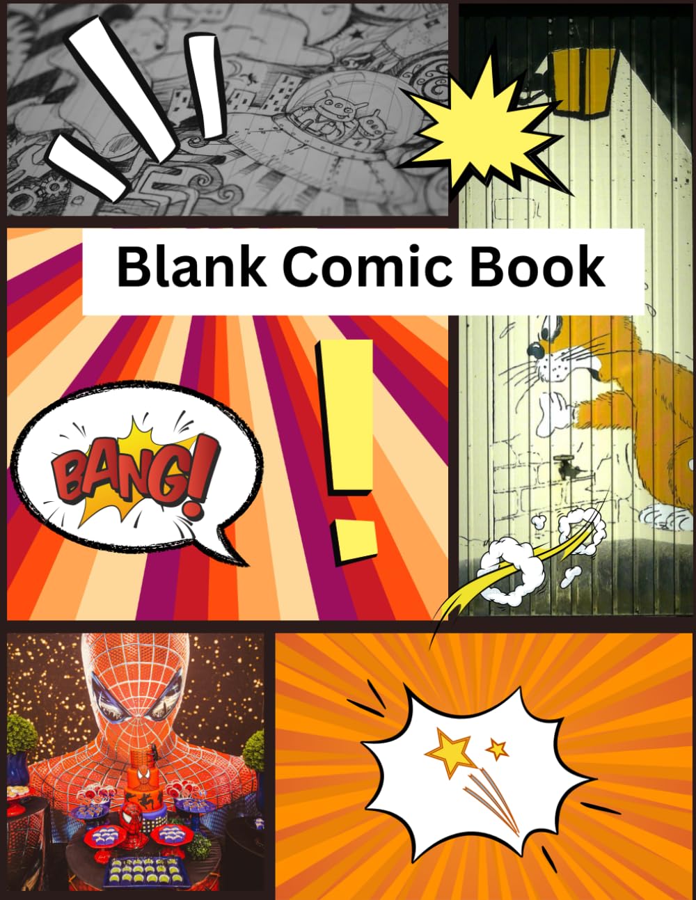 Blank Comic Book: Create your own Comic book
Blank Comic Book: Create your own Comic book