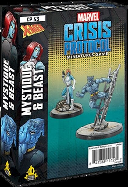 Marvel: Crisis Protocol — Beast & Mystique, Atomic Mass Games
Marvel: Crisis Protocol — Beast & Mystique, Atomic Mass Games