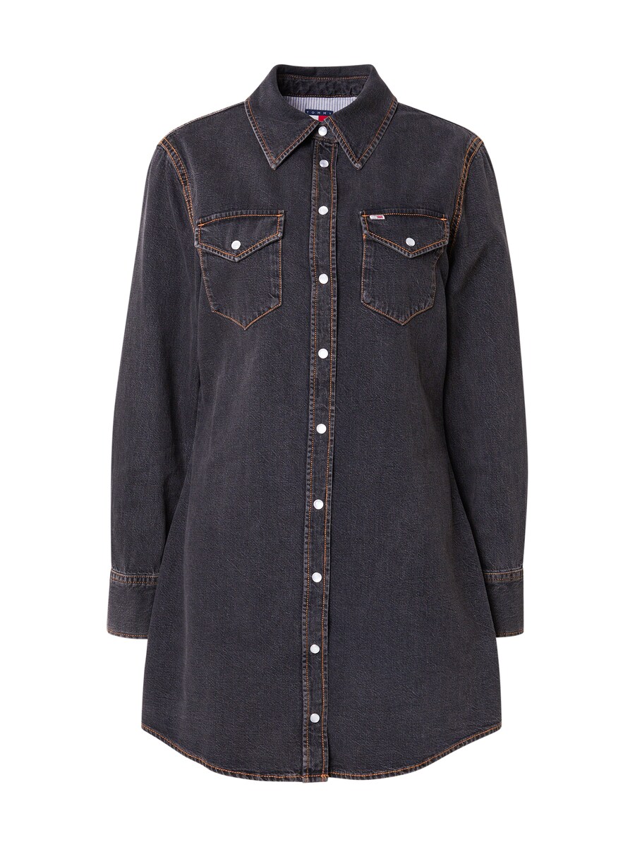 Платье-рубашка Tommy Jeans, черный деним
Платье-рубашка Tommy Jeans, черный деним