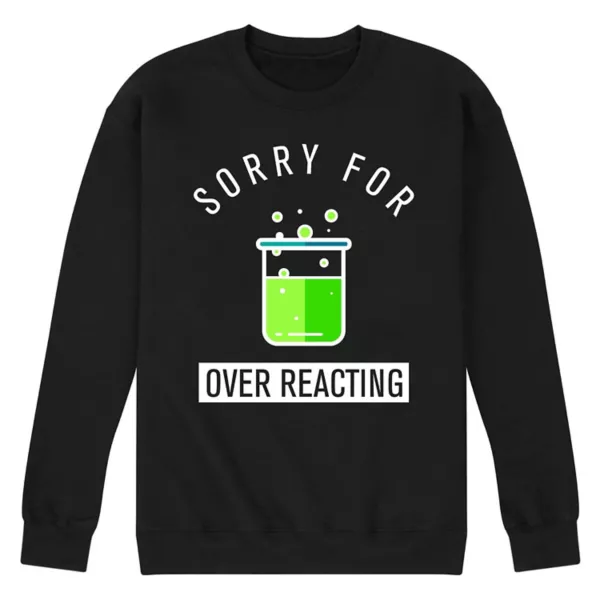 Мужская флисовая толстовка, извините за чрезмерную реакцию Licensed Character, черный
Мужская флисовая толстовка, извините за чрезмерную реакцию Licensed Character, черный