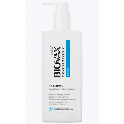 Biovax Trychologic Шампунь против перхоти для волос и кожи головы 200 мл
Biovax Trychologic Шампунь против перхоти для волос и кожи головы 200 мл