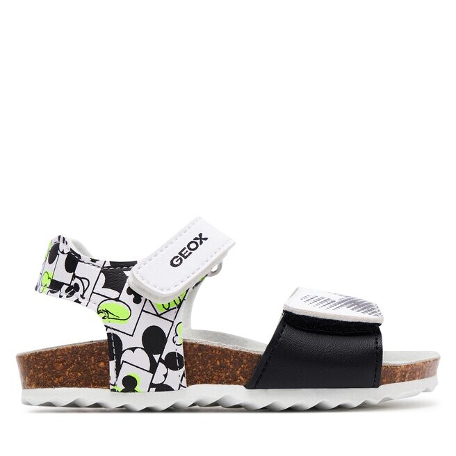 Сандалии Geox B Sandal Chalki Boy B152QC 000BC C0552 S White/Fluo Yellow, желтый белый
Сандалии Geox B Sandal Chalki Boy B152QC 000BC C0552 S White/Fluo Yellow, желтый белый