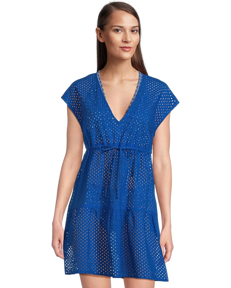 Пляжное платье Tommy Bahama Eyelet Cove Vneck Short Dress, цвет Beach Glass Blue
Пляжное платье Tommy Bahama Eyelet Cove Vneck Short Dress, цвет Beach Glass Blue