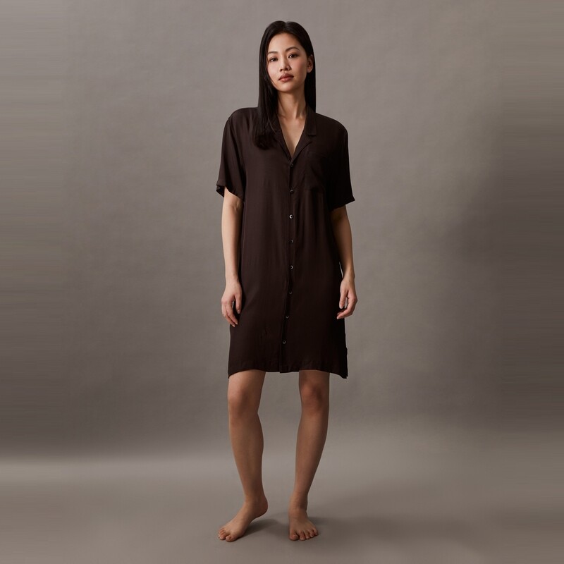 Рубашка ночная женская Calvin Klein с накладными карманами и пуговицами, белый
Рубашка ночная женская Calvin Klein с накладными карманами и пуговицами, белый