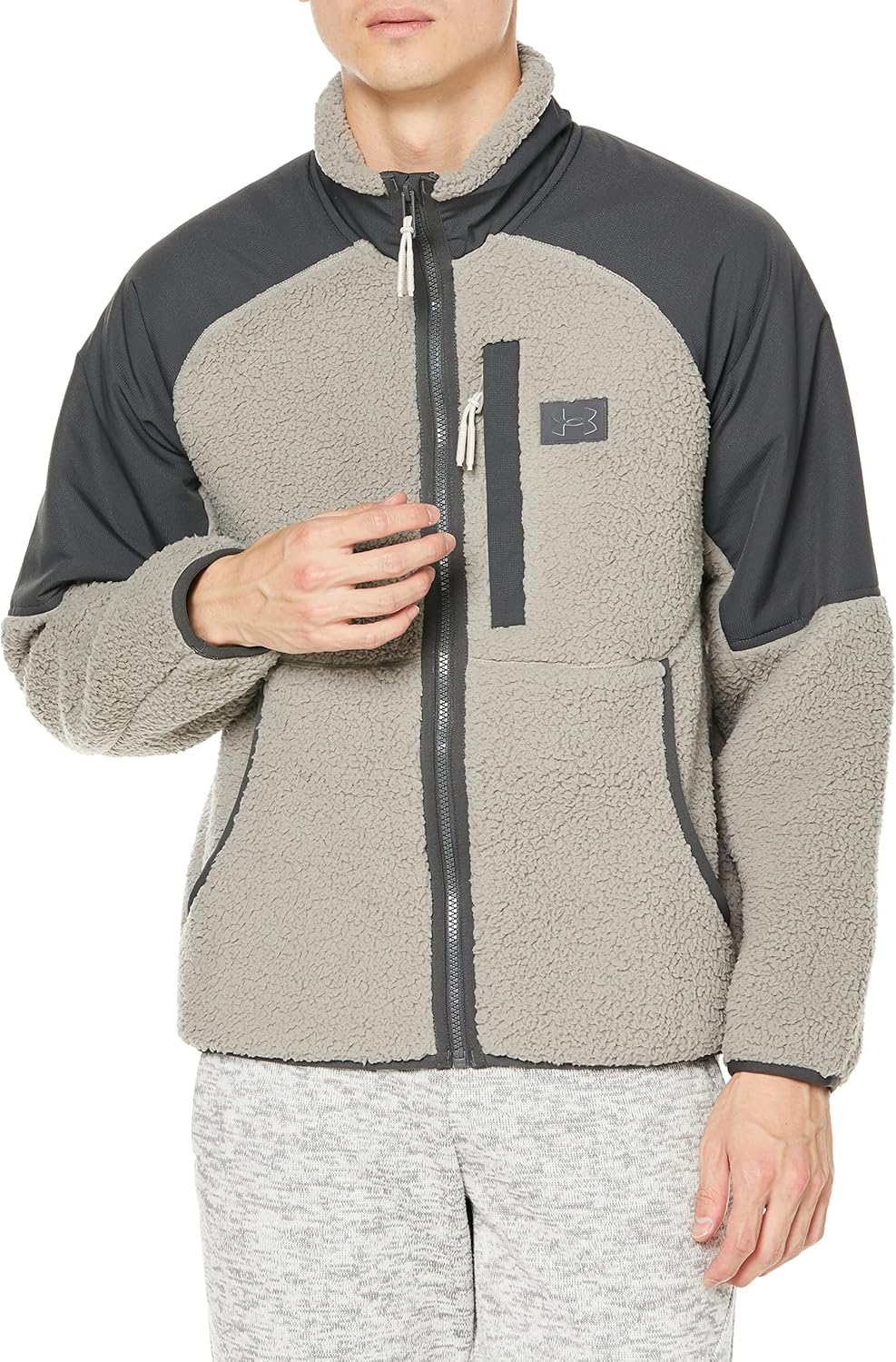 Under Armour мужская ветровка Legacy Sherpa Full Zip Soft Shell, (294) Pewter/Jet Gray/Pewter
Under Armour мужская ветровка Legacy Sherpa Full Zip Soft Shell, (294) Pewter/Jet Gray/Pewter