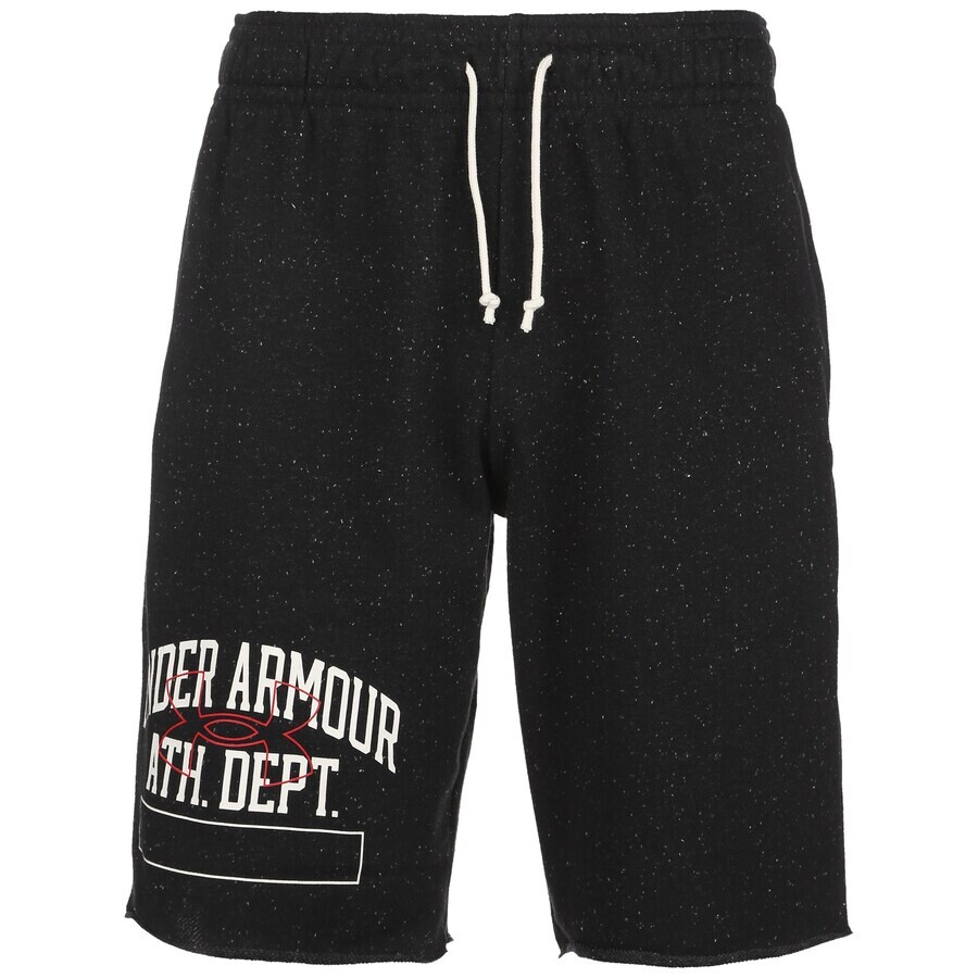 Шорты UNDER ARMOUR Regular Workout Pants Rival Athletic Department, черный 
Шорты UNDER ARMOUR Regular Workout Pants Rival Athletic Department, черный