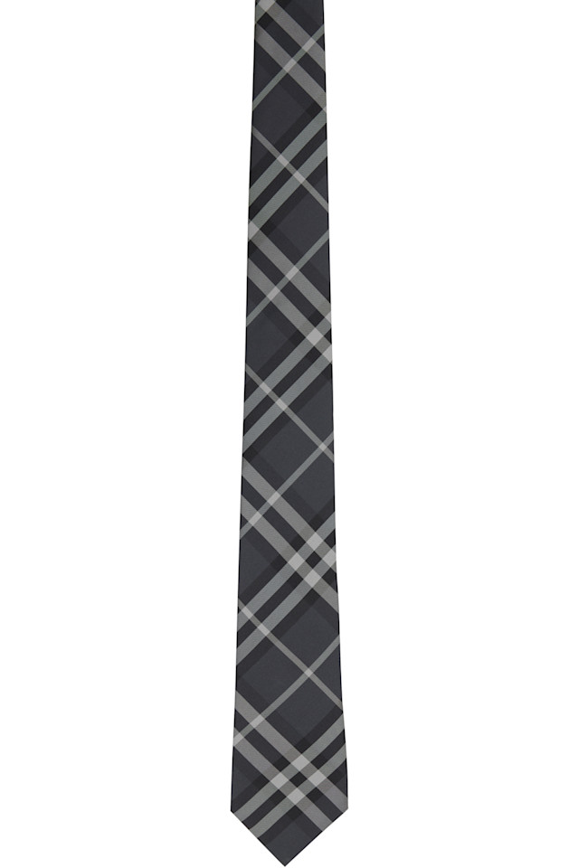 Галстук Manston Burberry, цвет charcoal 
Галстук Manston Burberry, цвет charcoal