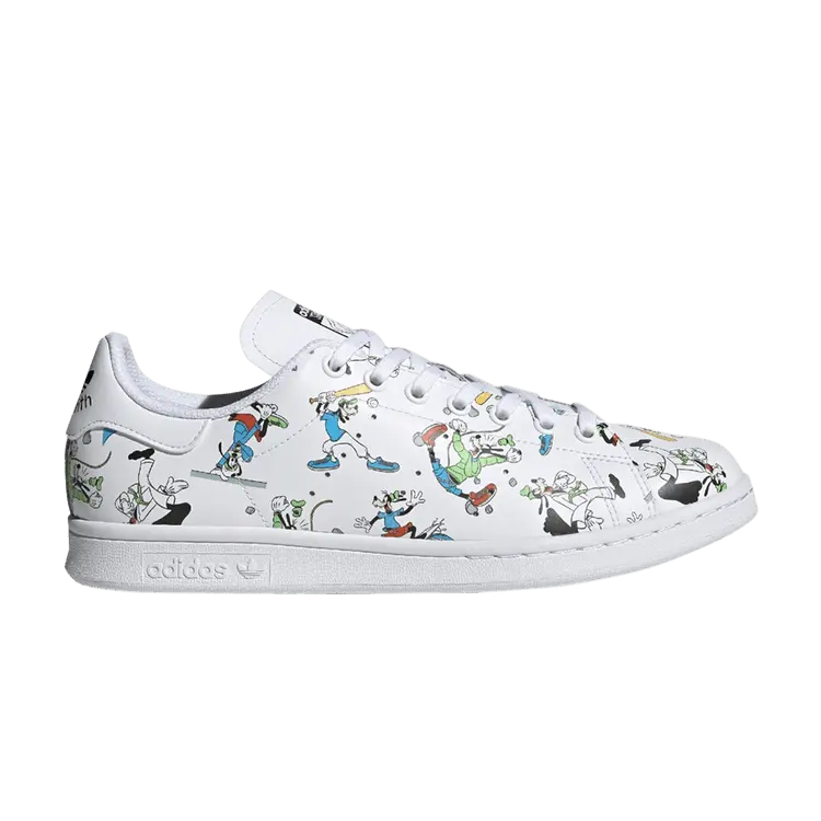 Кроссовки adidas Disney x Stan Smith 'Goofy', белый
Кроссовки adidas Disney x Stan Smith 'Goofy', белый