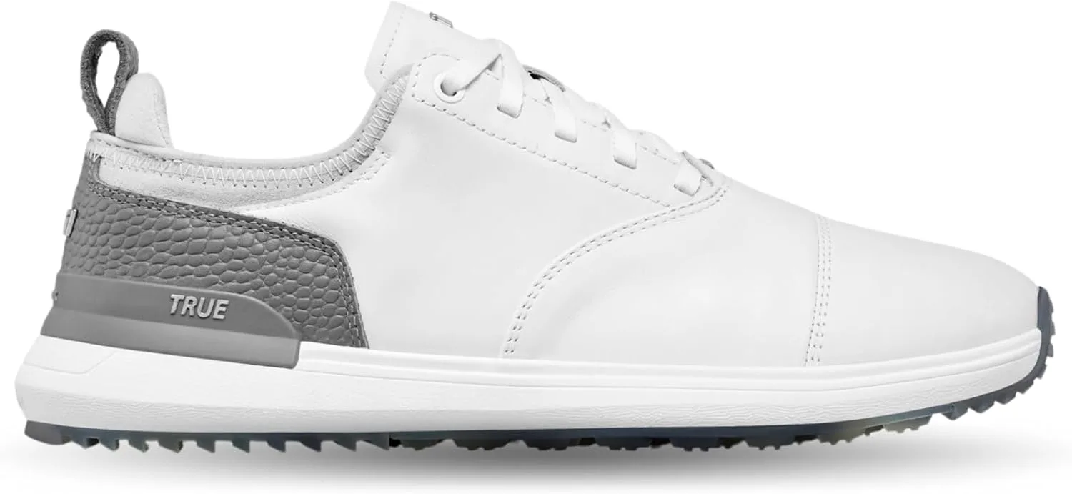 TRUE Linkswear Lux Tour, мужские гольф-туфли, кожа Napa высшего сорта, водонепроницаемые, белый
TRUE Linkswear Lux Tour, мужские гольф-туфли, кожа Napa высшего сорта, водонепроницаемые, белый
