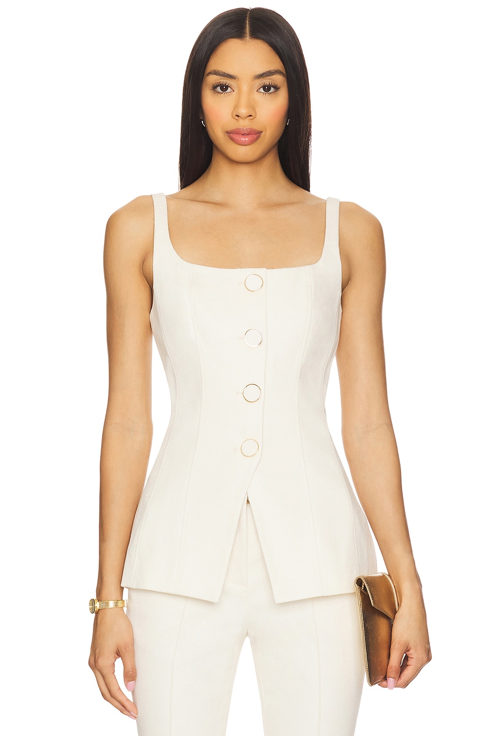 Топ Liana Veronica Beard, ecru
Топ Liana Veronica Beard, ecru