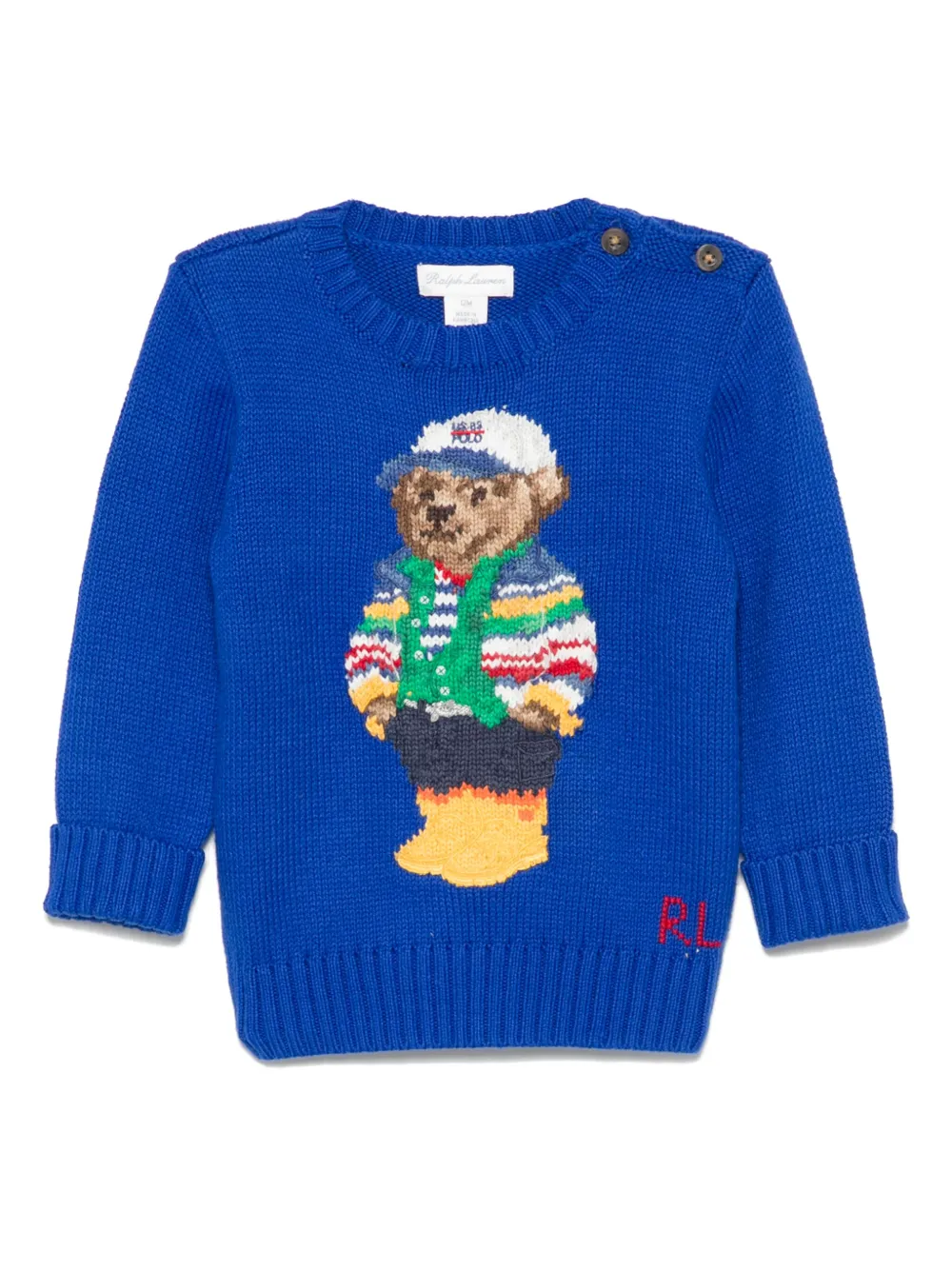 Свитер Polo Bear POLO RALPH LAUREN KIDS, синий 
Свитер Polo Bear POLO RALPH LAUREN KIDS, синий