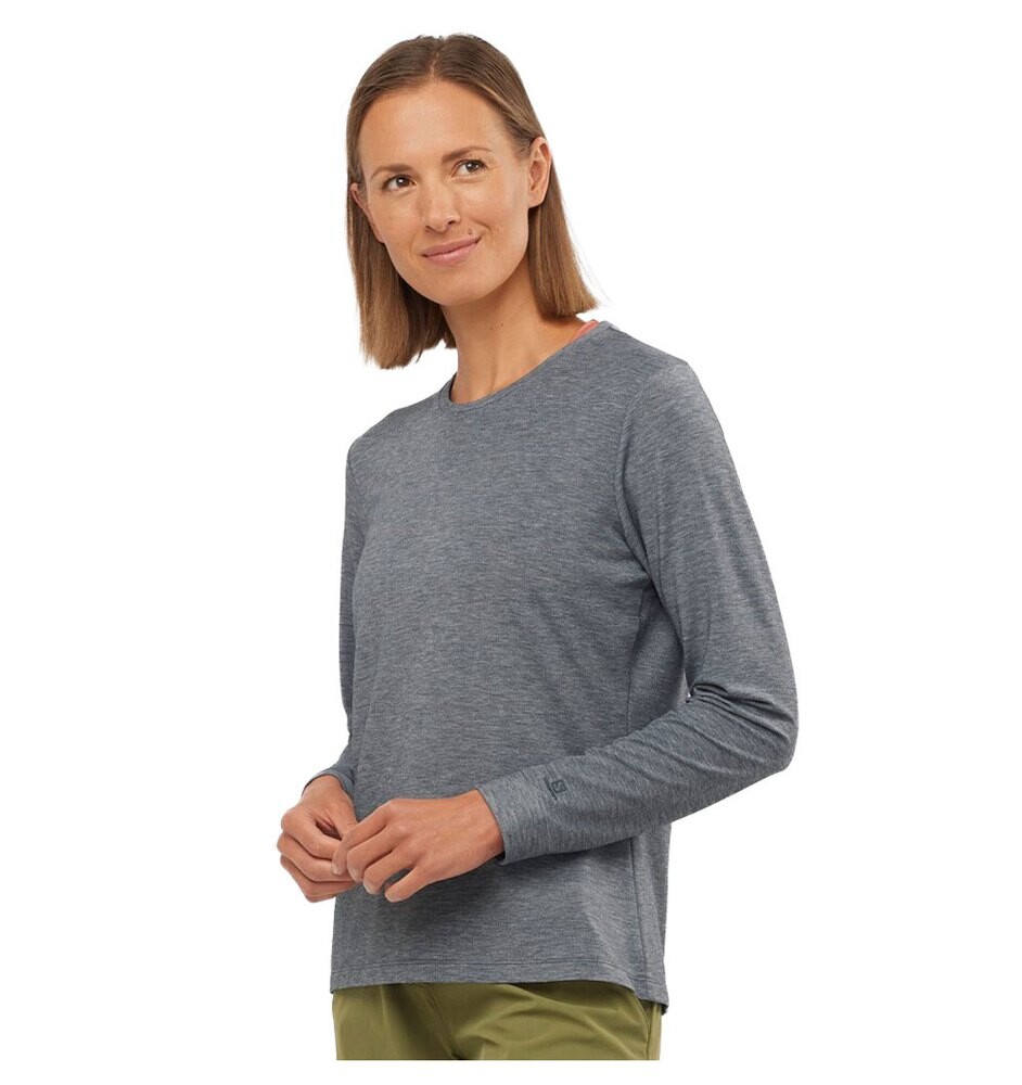 Футболка с длинным рукавом Salomon Essential, серый
Футболка с длинным рукавом Salomon Essential, серый