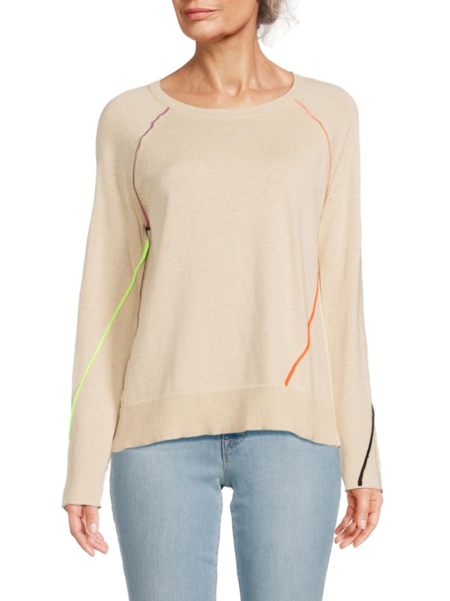 В свитере с контрастной отделкой Lisa Todd, цвет Almond
В свитере с контрастной отделкой Lisa Todd, цвет Almond