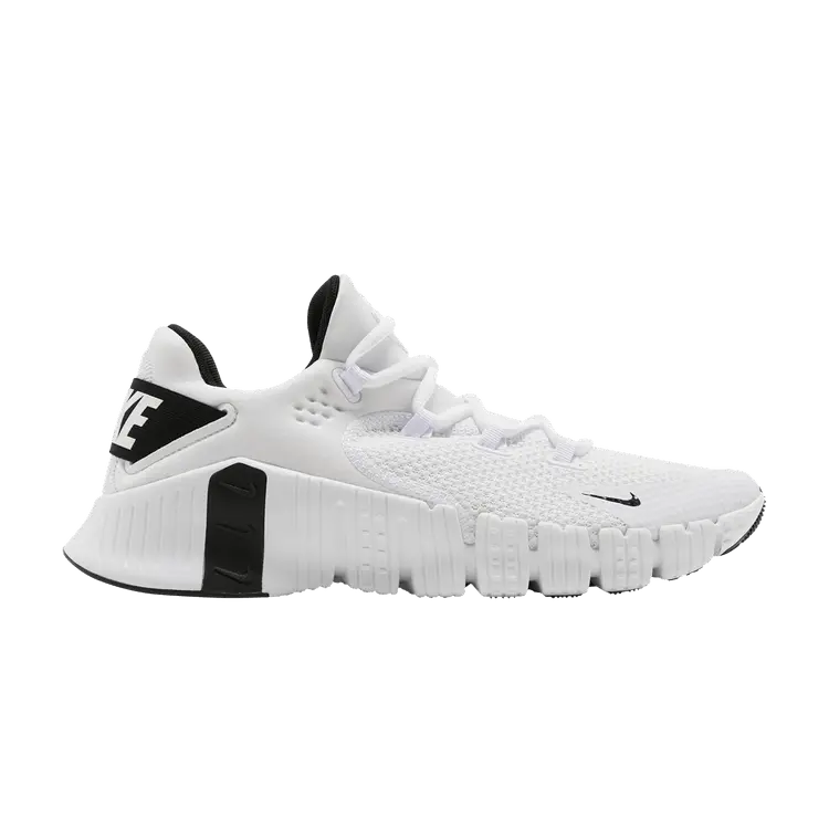 Кроссовки Nike Free Metcon 4 'White Black', белый 
Кроссовки Nike Free Metcon 4 'White Black', белый
