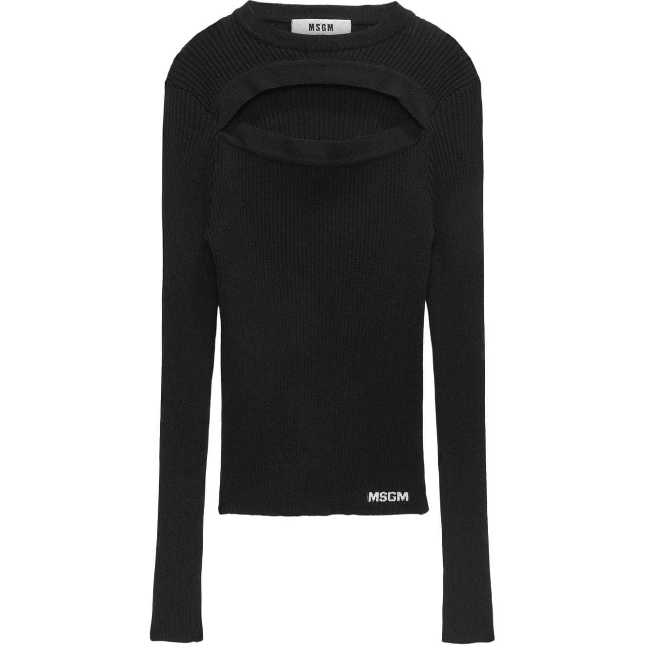 Топ с вырезом MSGM, черный
Топ с вырезом MSGM, черный