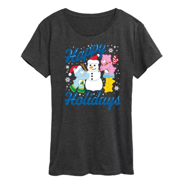 Футболка женская Care Bears с праздничным принтом Licensed Character, серый 
Футболка женская Care Bears с праздничным принтом Licensed Character, серый