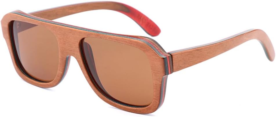 Винтажные солнцезащитные очки из натурального дерева для скейтборда, в настоящей оправе, поляризованные, с защитой от УФ-излучения UV400, модные для мужчин за рулем автомобиля UJNHGQ, Brown
Винтажные солнцезащитные очки из натурального дерева для скейтборда, в настоящей оправе, поляризованные, с защитой от УФ-излучения UV400, модные для мужчин за рулем автомобиля UJNHGQ, Brown