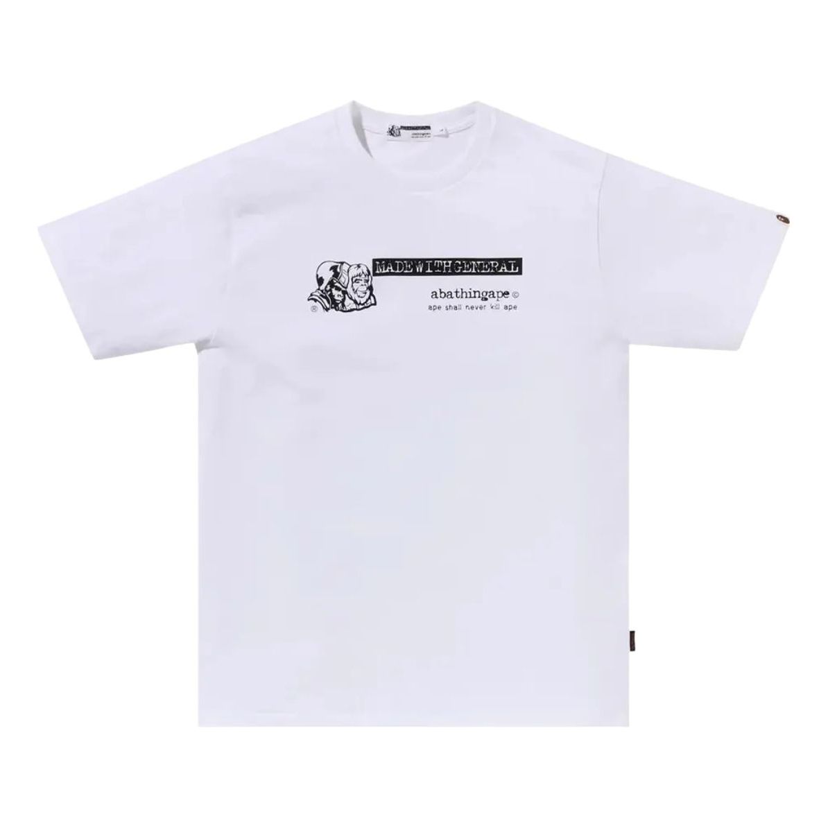 Футболка A Bathing Ape OG General Name Tee 'White'
Футболка A Bathing Ape OG General Name Tee 'White'
