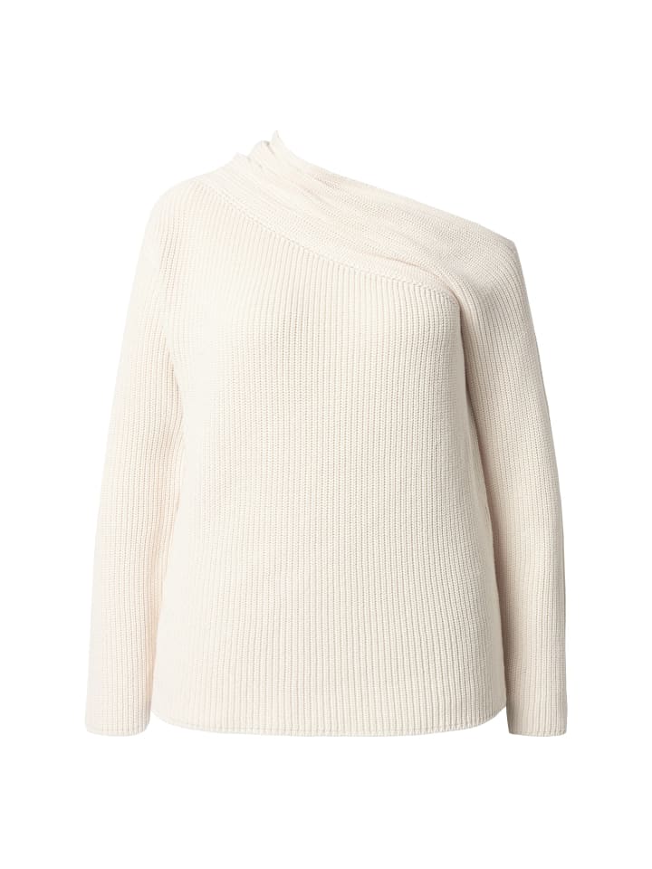 Свитер жемчужно-белого цвета Ulla Popken
Свитер жемчужно-белого цвета Ulla Popken