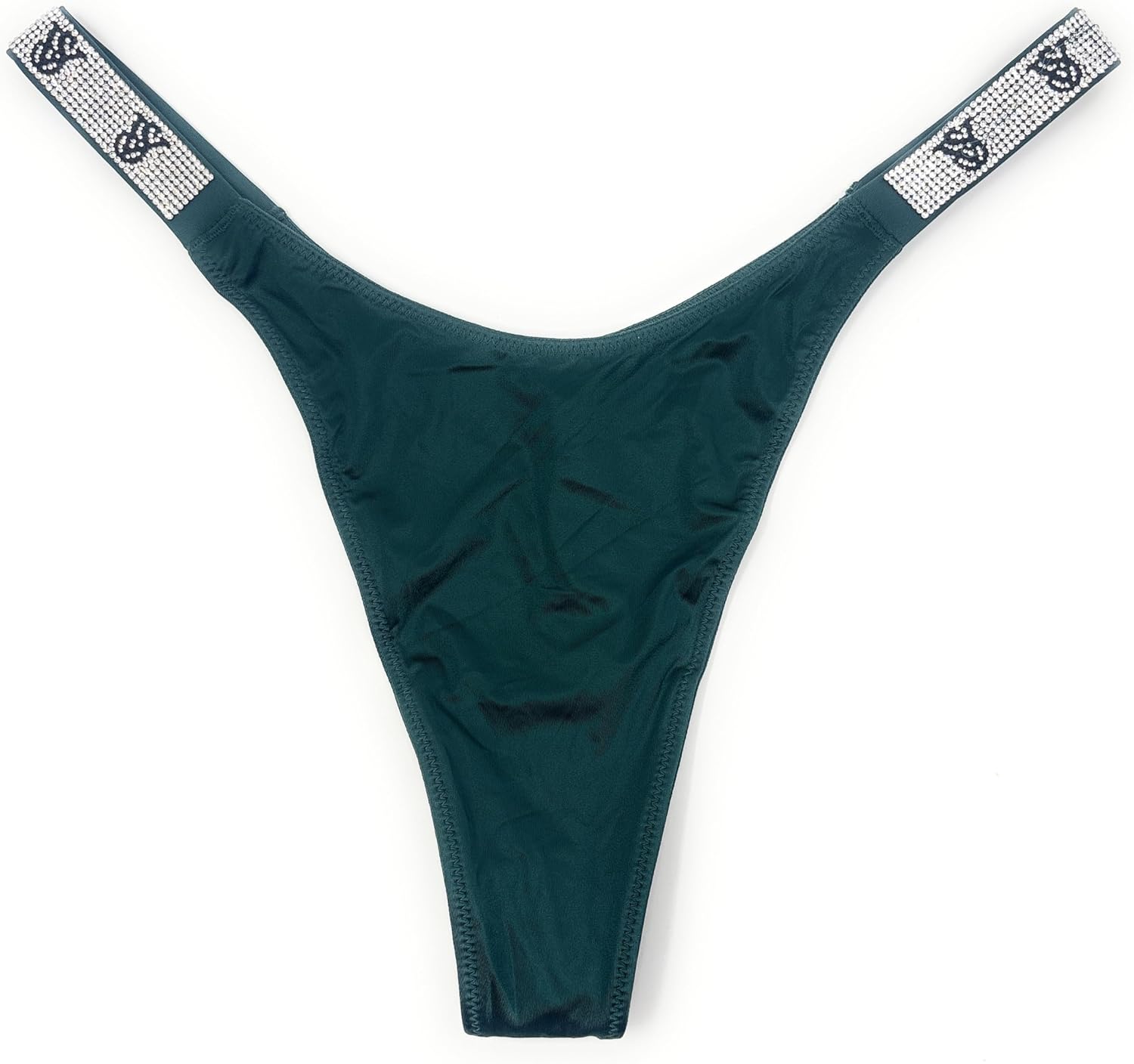 Трусики-стринги Victoria's Very Sexy Shine с блестками и стразами Victoria's Secret, Dk.Green
Трусики-стринги Victoria's Very Sexy Shine с блестками и стразами Victoria's Secret, Dk.Green