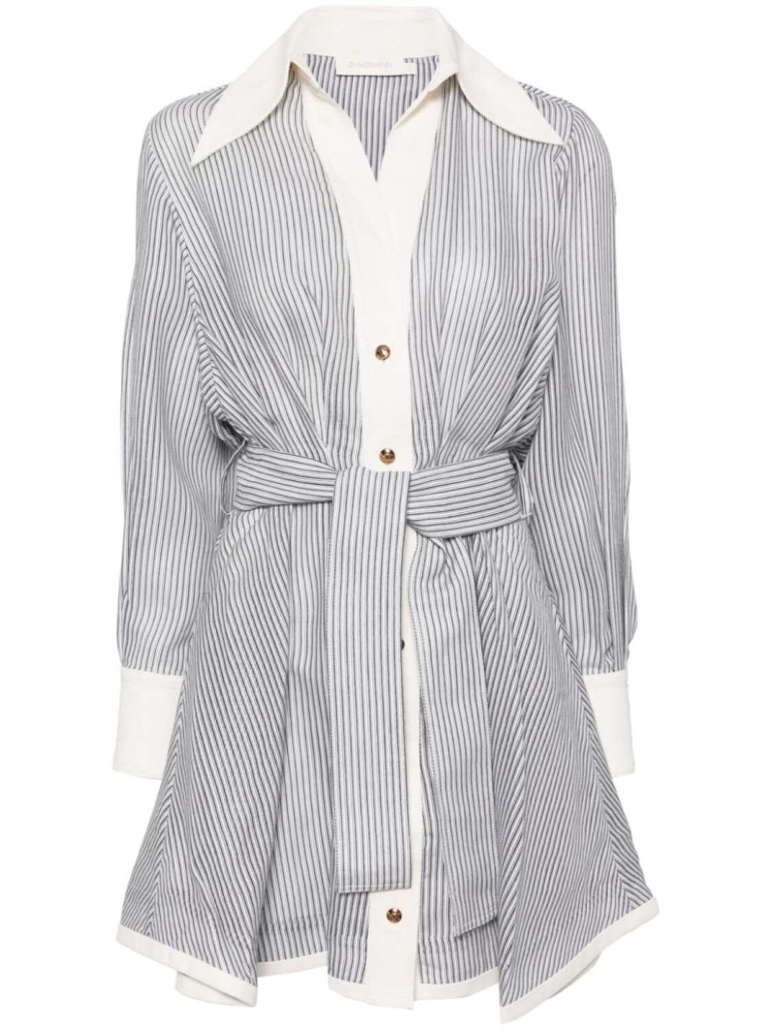 ZIMMERMANN иллюстрированное мини-платье с защипами, белый
ZIMMERMANN иллюстрированное мини-платье с защипами, белый