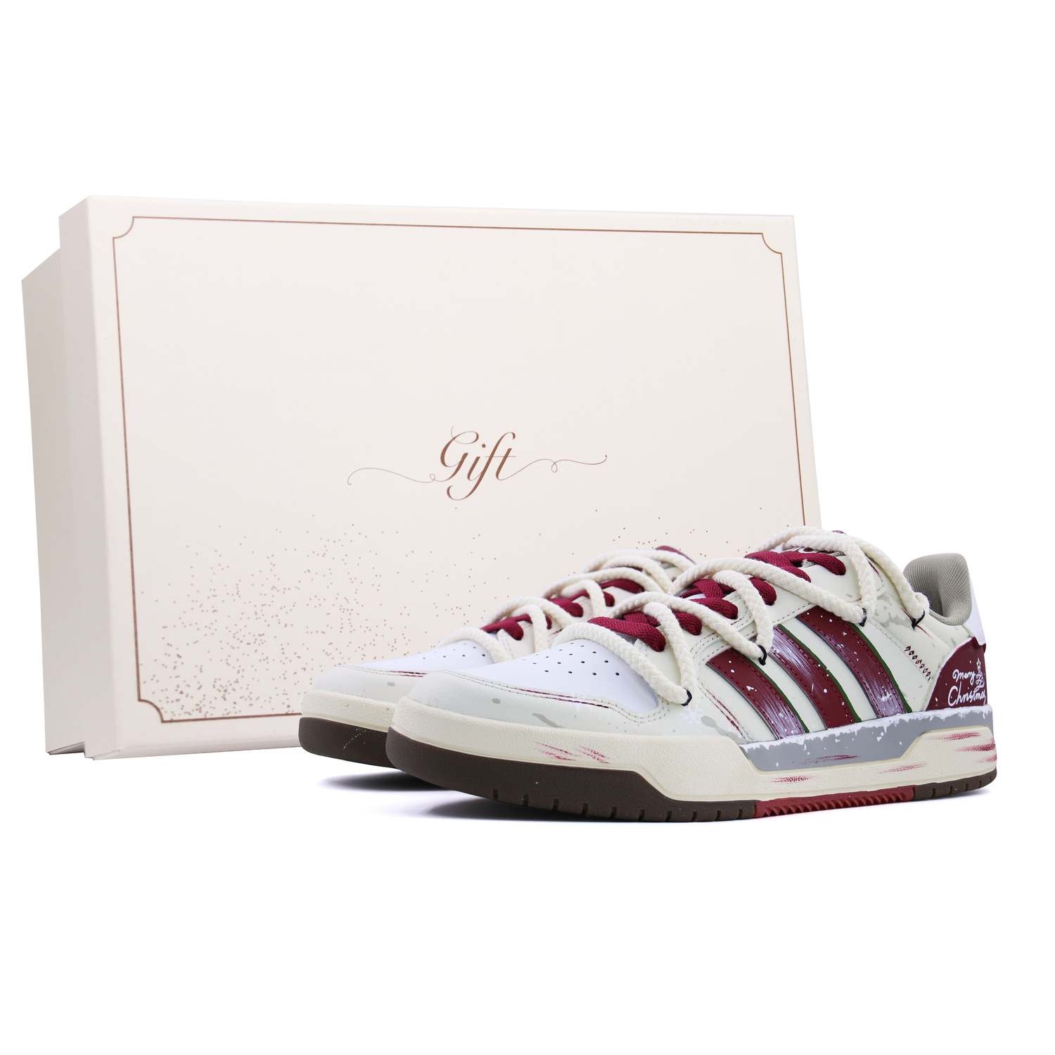 Adidas Neo Entrap Box, Elk Pilgrimage, износостойкие и легкие низкие кроссовки для скейтбординга Unisex, бежевый, белый, красный
Adidas Neo Entrap Box, Elk Pilgrimage, износостойкие и легкие низкие кроссовки для скейтбординга Unisex, бежевый, белый, красный