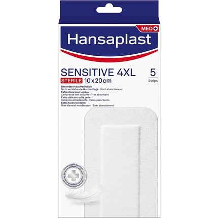 Hansaplast Sensitive Стерильная раневая повязка 10x20 см
Hansaplast Sensitive Стерильная раневая повязка 10x20 см