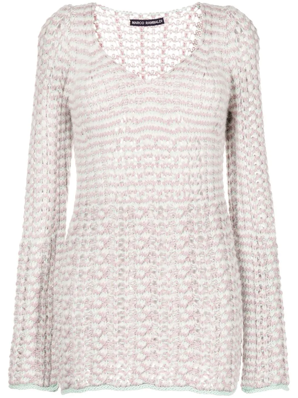 Джемпер фактурной вязки Marco Rambaldi, зеленый
Джемпер фактурной вязки Marco Rambaldi, зеленый