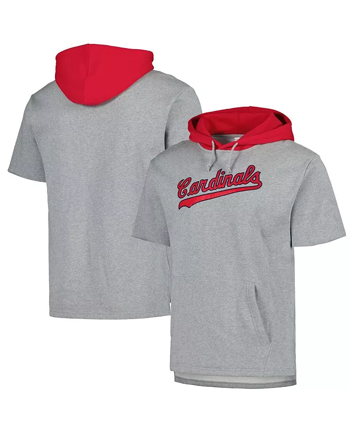 Мужская худи с коротким рукавом St. Louis Cardinals Postgame цвета хизер-серый Mitchell & Ness
Мужская худи с коротким рукавом St. Louis Cardinals Postgame цвета хизер-серый Mitchell & Ness