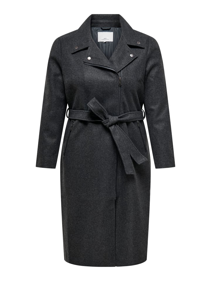 Пальто цвета темно-серый меланж ONLY Carmakoma
Пальто цвета темно-серый меланж ONLY Carmakoma