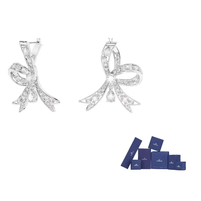 Вольта родированные серьги женские Swarovski
Вольта родированные серьги женские Swarovski