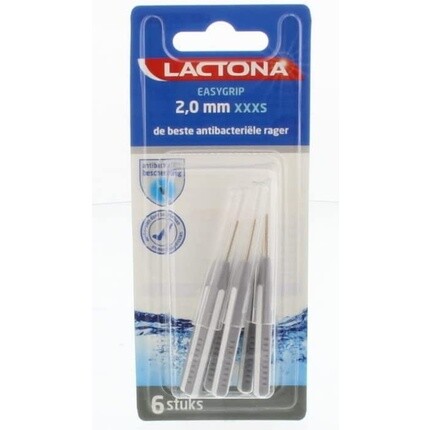 Зубные щетки Easygrip XXXS 2,0 мм Lactona
Зубные щетки Easygrip XXXS 2,0 мм Lactona