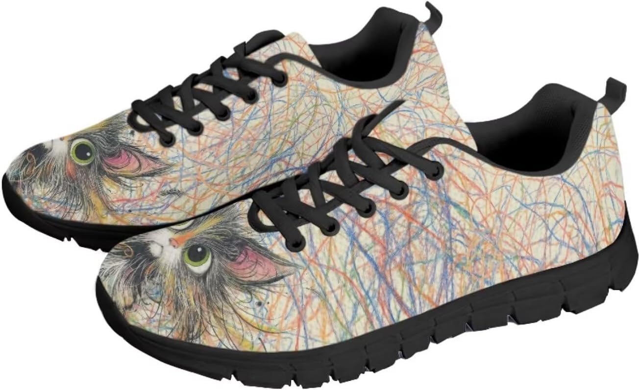 Кроссовки для тенниса chaqlin для женщин и мужчин, легкие повседневные кеды, мягкие беговые спортивные обувь для подростков, Funny Cat
Кроссовки для тенниса chaqlin для женщин и мужчин, легкие повседневные кеды, мягкие беговые спортивные обувь для подростков, Funny Cat