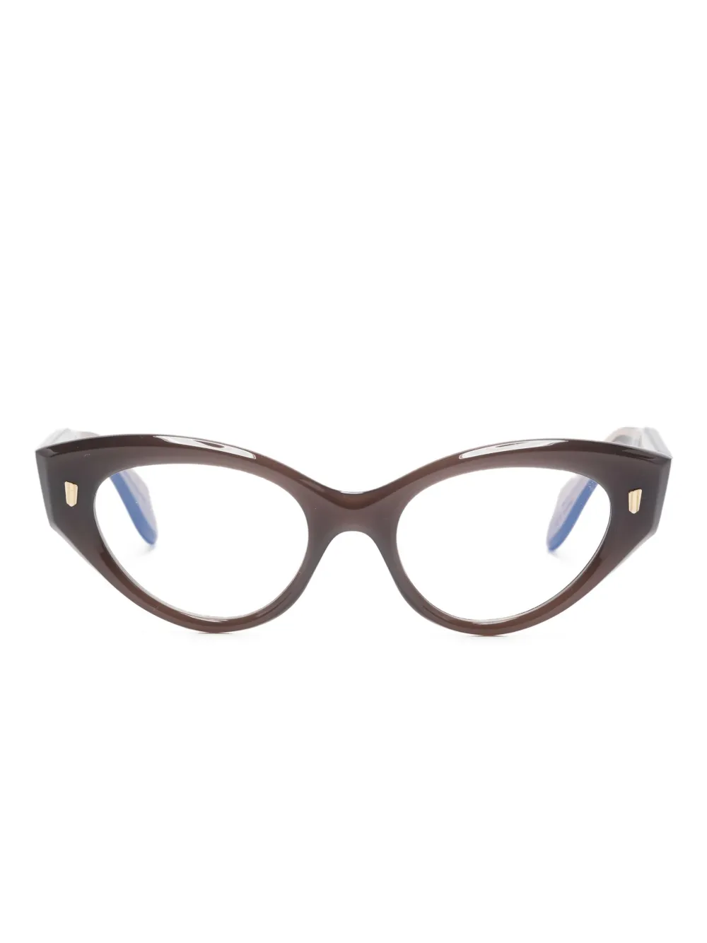 Очки в оправе 'кошачий глаз' Cutler & Gross, коричневый
Очки в оправе 'кошачий глаз' Cutler & Gross, коричневый