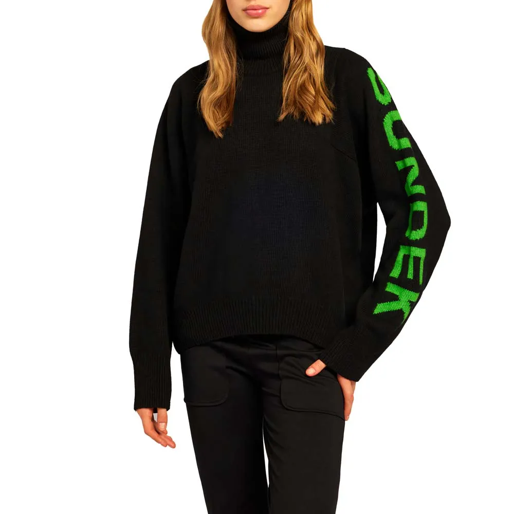 Свитер Sundek High neck, черный
Свитер Sundek High neck, черный