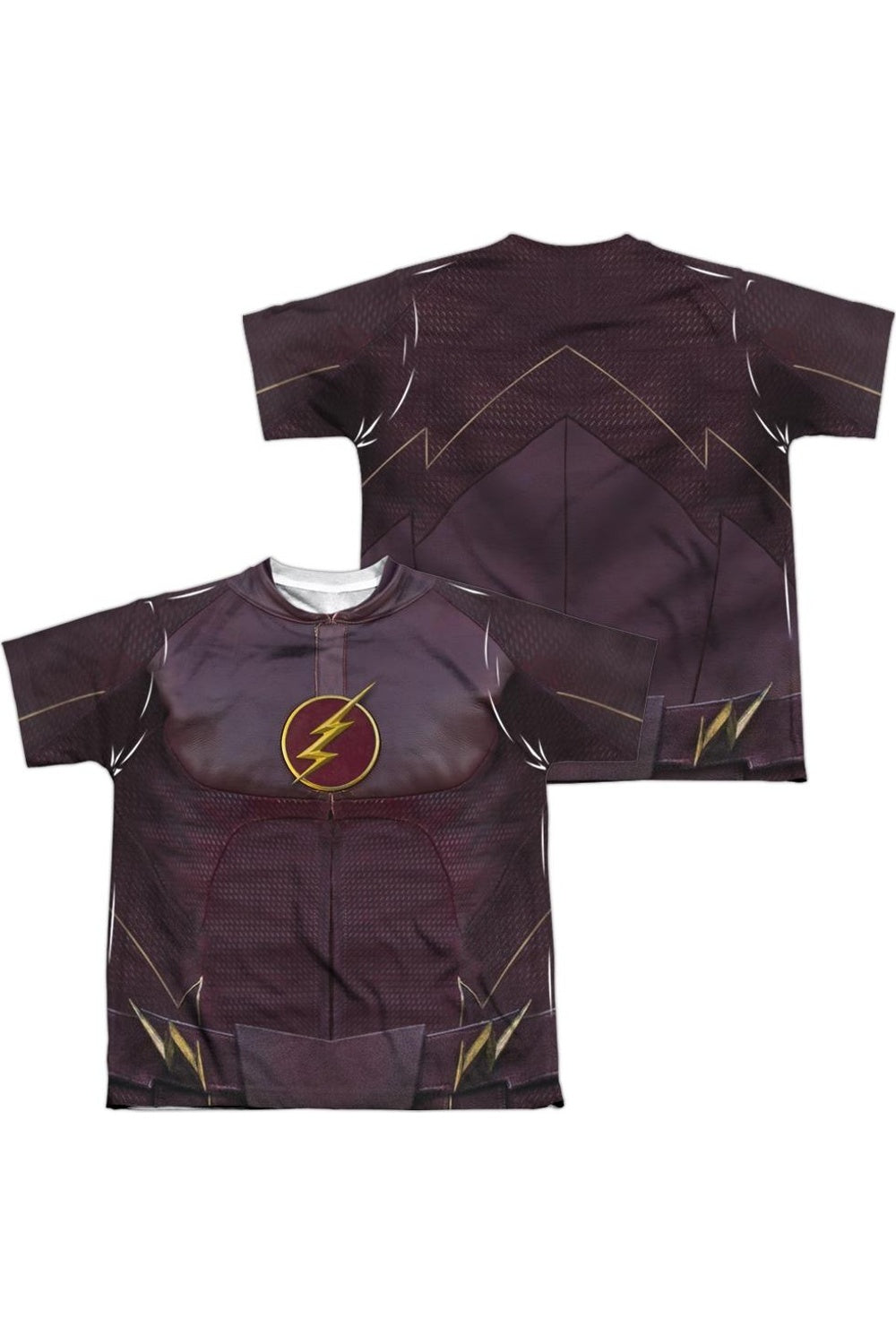 Футболка с принтом костюма Флэша (спереди и сзади), детская, короткий рукав, полиэстер Gildan, белый
Футболка с принтом костюма Флэша (спереди и сзади), детская, короткий рукав, полиэстер Gildan, белый