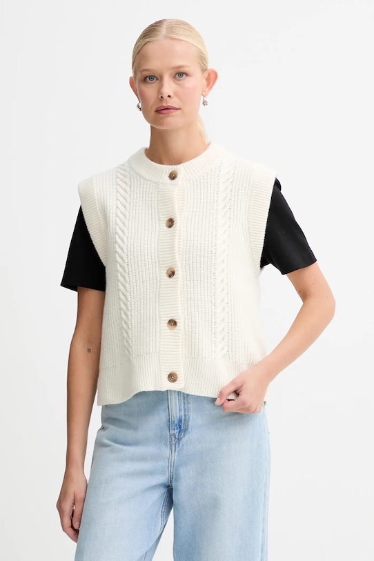 Жилет из смесовой шерсти Levi'S, бежевый
Жилет из смесовой шерсти Levi'S, бежевый