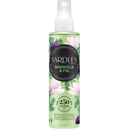 Yardley London Magnolia & Fig Fragrance Mist 200ml
Yardley London Magnolia & Fig Fragrance Mist 200ml
