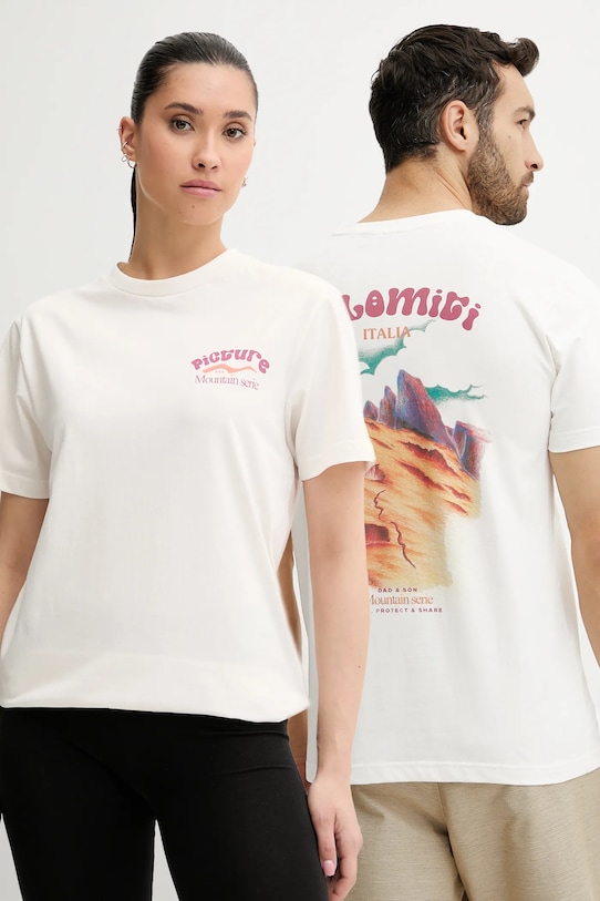 Хлопковая футболка D&S Dolomiti Picture, бежевый
Хлопковая футболка D&S Dolomiti Picture, бежевый