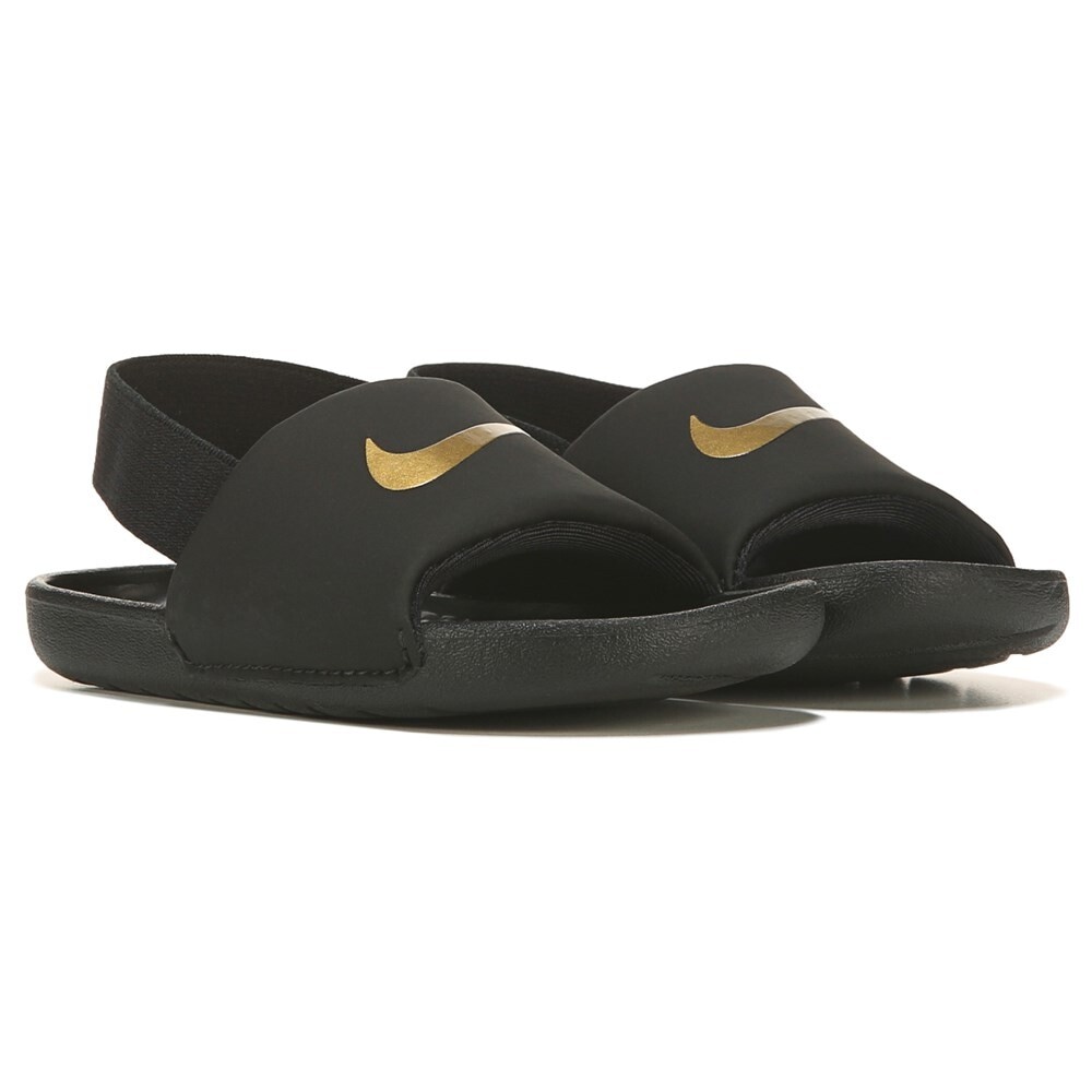 Детские сандалии-шлепанцы Kawa для малышей/малышей Nike, черный
Детские сандалии-шлепанцы Kawa для малышей/малышей Nike, черный