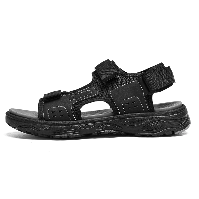 Пляжные сандалии мужские серые NANJIREN, Black
Пляжные сандалии мужские серые NANJIREN, Black