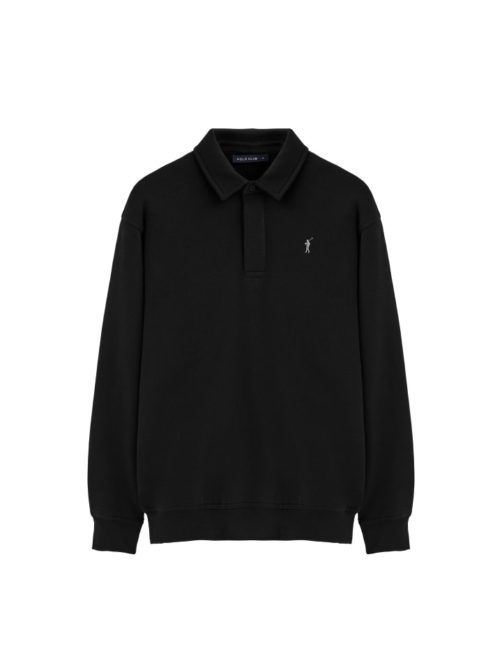 Толстовка черного цвета Polo Club
Толстовка черного цвета Polo Club
