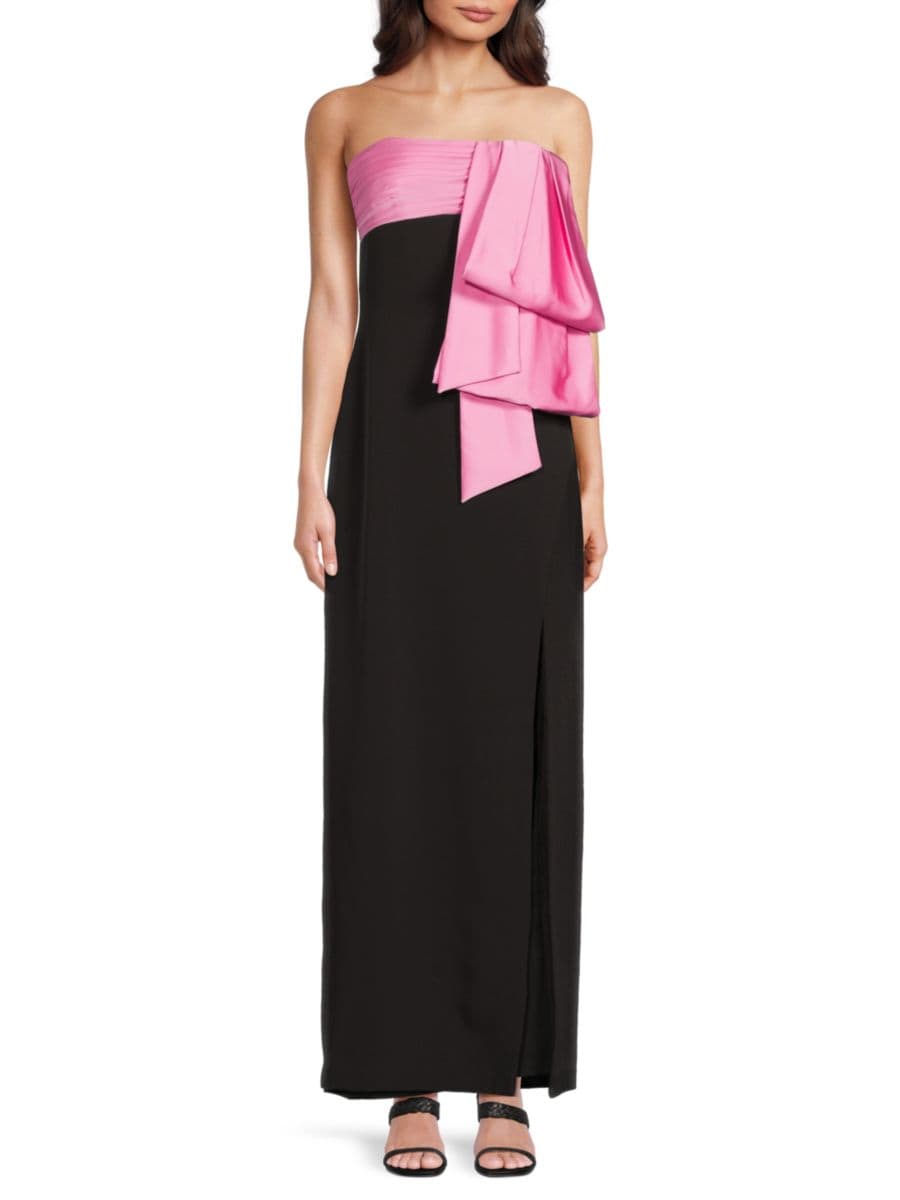 Платье-футляр Melodie из атласного джерси с драпировкой Amur, цвет Black Pink
Платье-футляр Melodie из атласного джерси с драпировкой Amur, цвет Black Pink