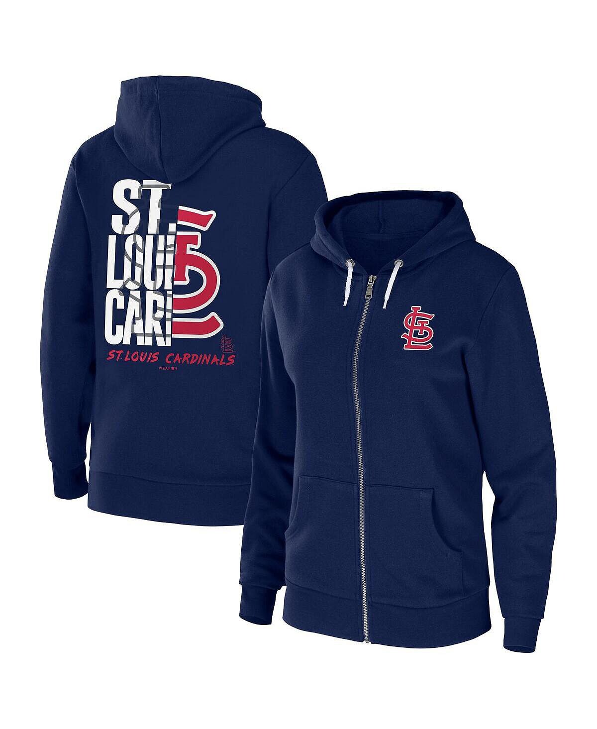 Женская темно-синяя толстовка с молнией во всю длину St. Louis Cardinals из губчатого флиса WEAR by Erin Andrews, темно-синий
Женская темно-синяя толстовка с молнией во всю длину St. Louis Cardinals из губчатого флиса WEAR by Erin Andrews, темно-синий