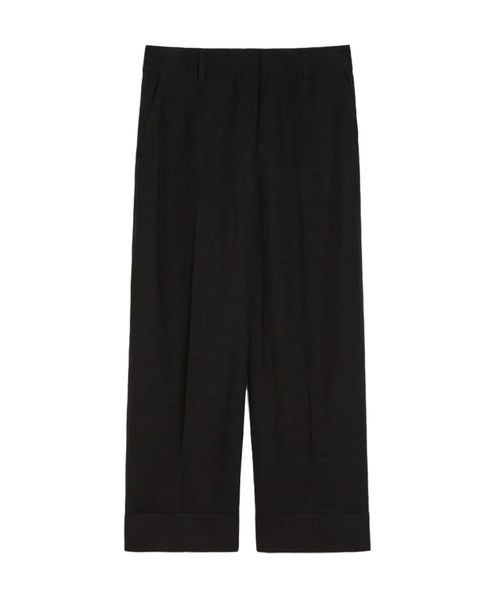 Широкие льняные брюки Pennyblack, черный
Широкие льняные брюки Pennyblack, черный